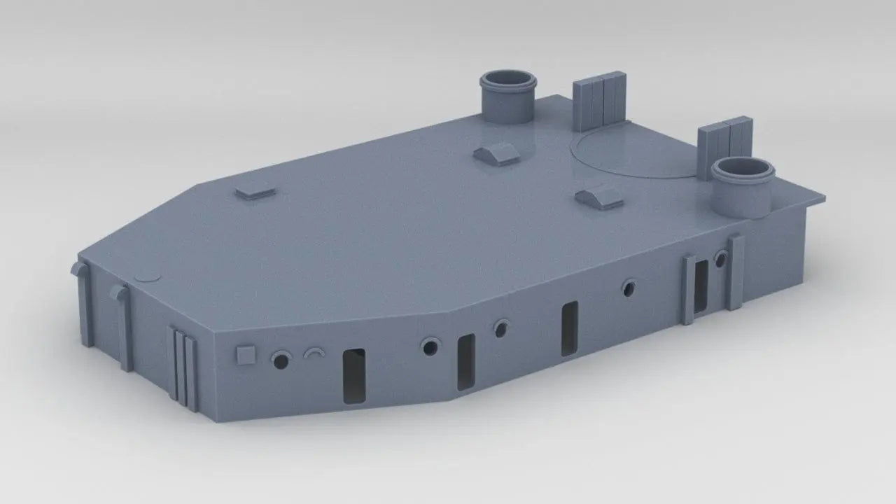 1/200 Richelieu Aft Deck 1 - distefan 3d print