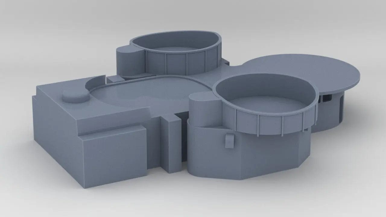 1/200 Richelieu Aft Deck 2 - distefan 3d print