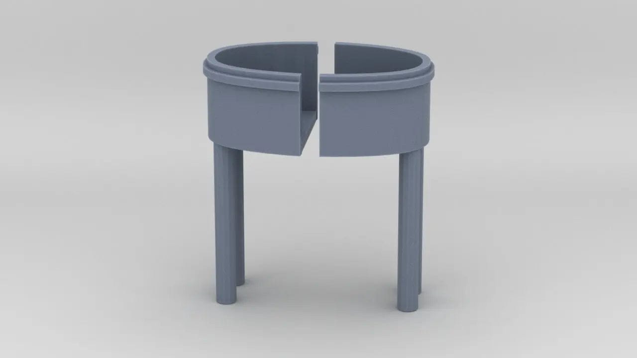 1/200 Richelieu Deck 1 Platform Set (2pcs) - distefan 3d print