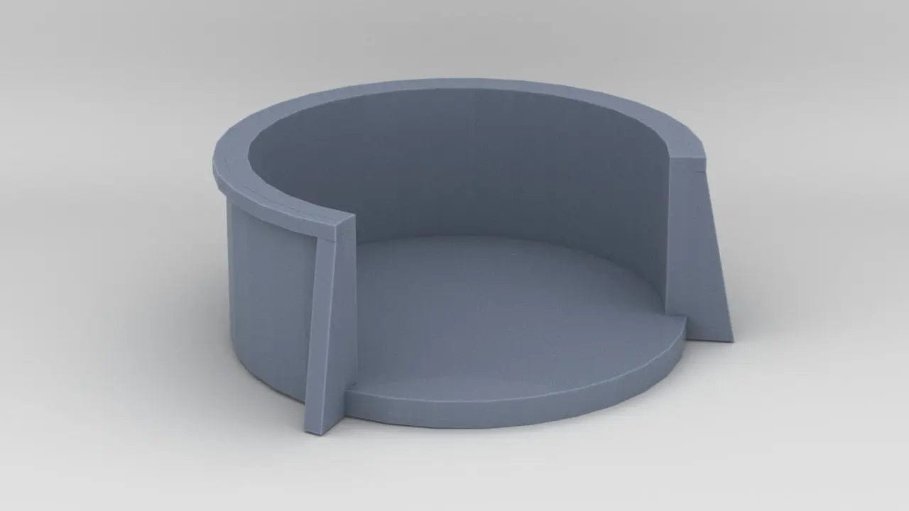 1/200 Richelieu Forward 20mm Tub - distefan 3d print