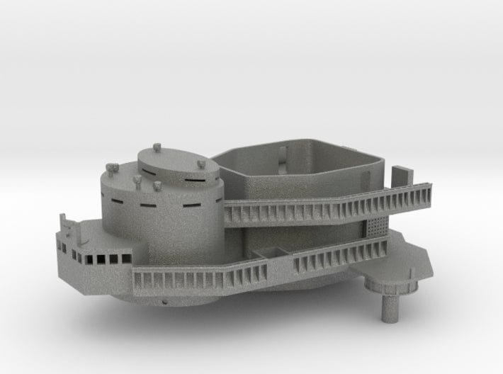 1/200 Richelieu structure forward deck 3 - distefan 3d print