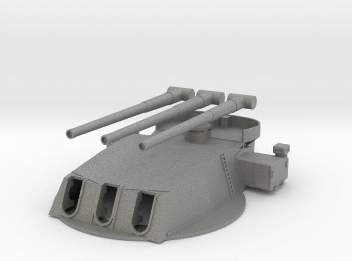 1/200 Roma 381mm/50 triple turret B set - distefan 3d print