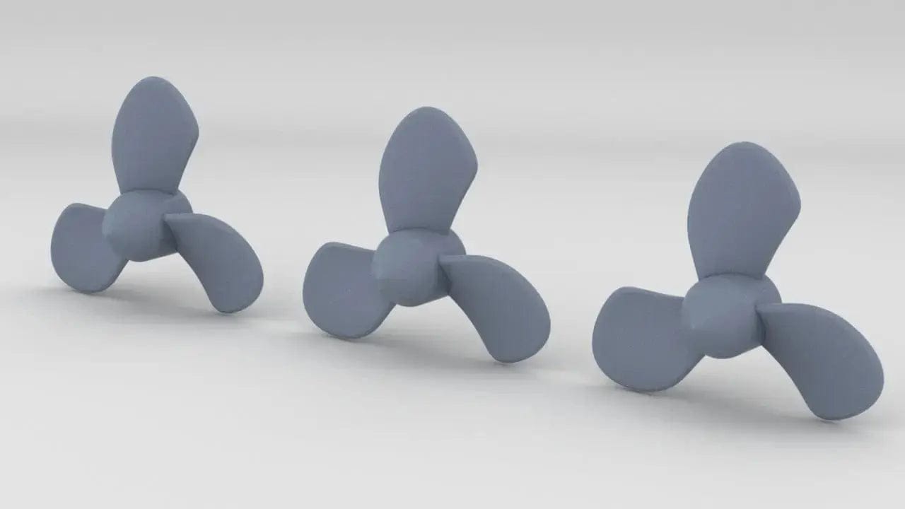 1/200 Titanic Propellers Set (3pcs) - distefan 3d print