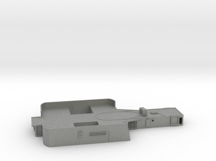1/200 US Iowa Structure Deck 3 Amidship - distefan 3d print