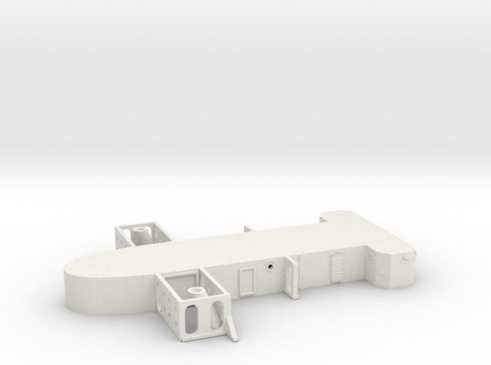 1/200 US Iowa Structure Deck 4 Amidship - distefan 3d print