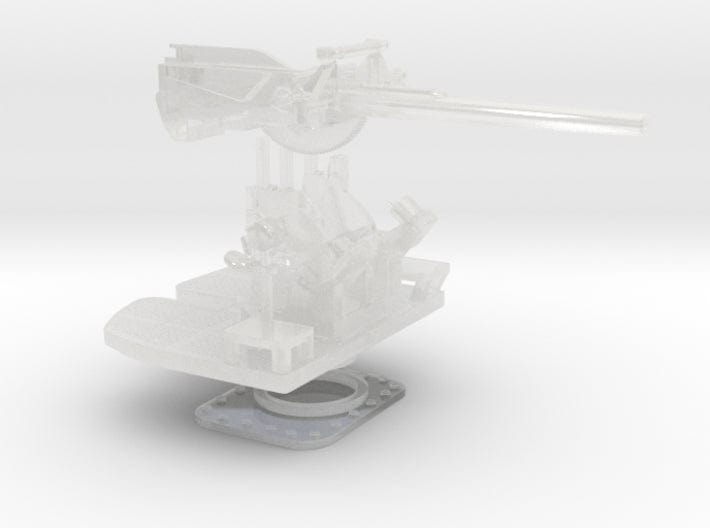 1/200 USN 5"/25 (12.7 cm) deck AA mount Kit - distefan 3d print