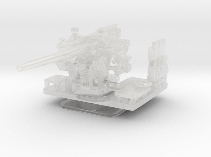 1/200 USN 5 inch 25 (12.7 cm) AA mount - distefan 3d print
