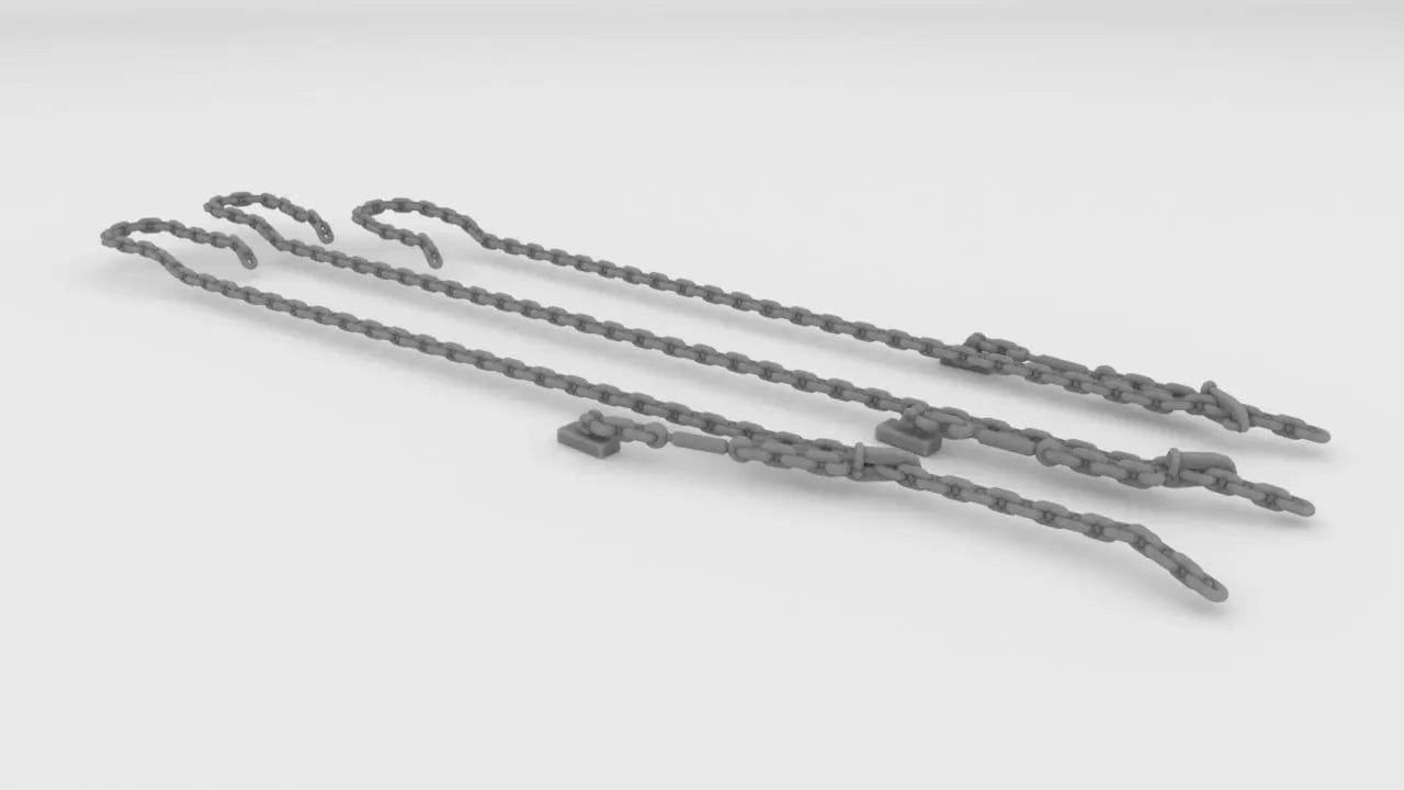 1/200 USS Arizona Anchor Chain Set - distefan 3d print