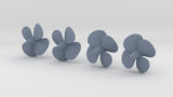 1/200 USS Cleveland (CL-55) 4-Bladed Propellers Set (4pcs)