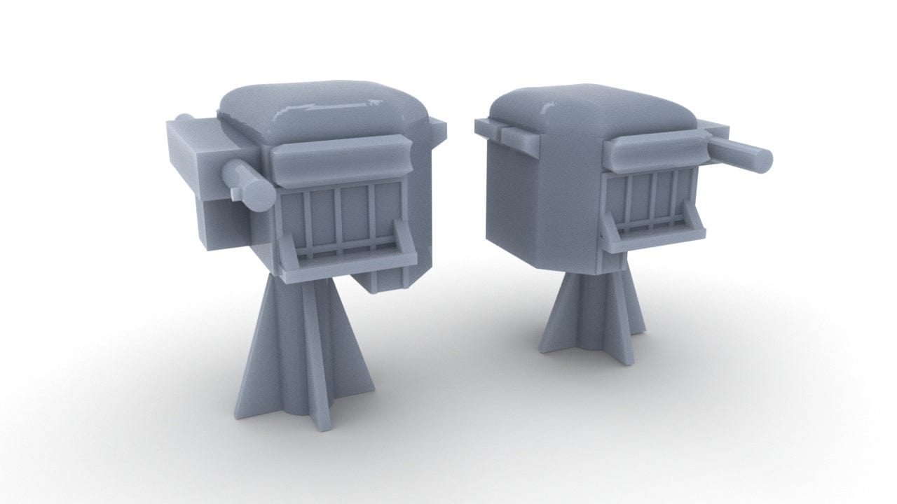 1/200 USS Enterprise CV-6 Directors Set - distefan 3d print