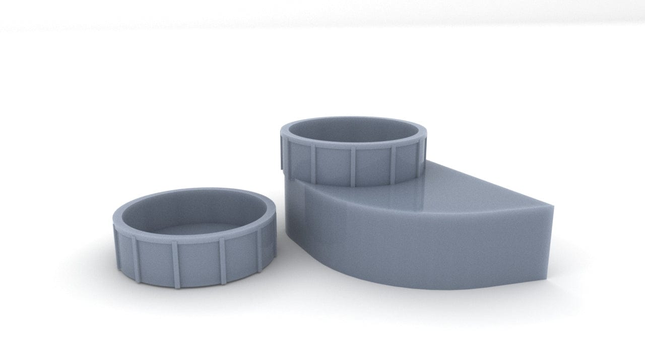 1/200 USS Enterprise CV-6 Forward 40mm Tubs Set - distefan 3d print