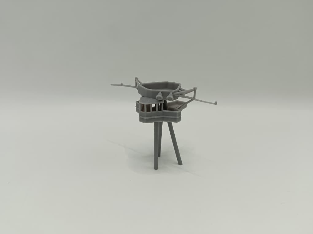 1/200 USS Enterprise (CV-6) Forward Island Platform - distefan 3d print