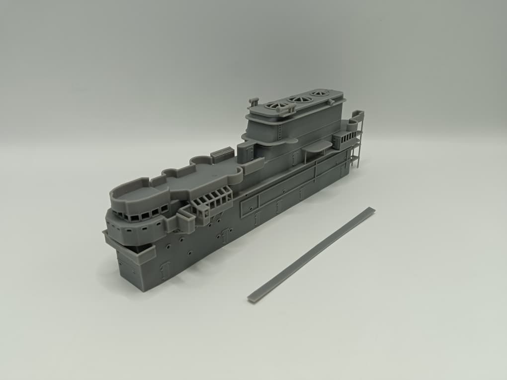 1/200 USS Enterprise (CV-6) Island Structure - distefan 3d print