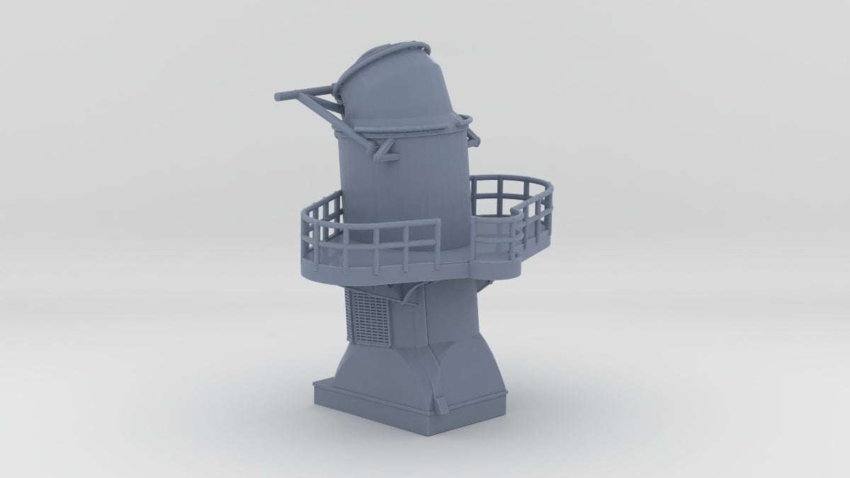 1/200 USS Fletcher Funnel 2 Mk51 Platform (Lifeline Variant) - distefan 3d print