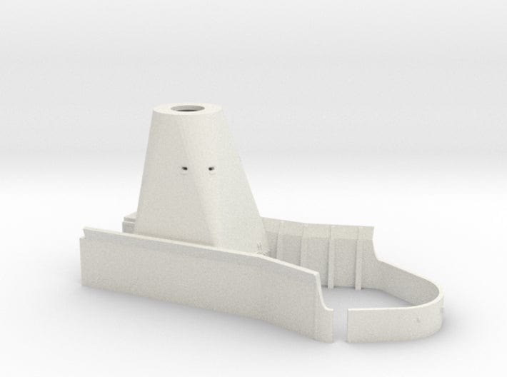 1/200 USS Iowa '84 Aft Deck 3 Rangefinder House - distefan 3d print