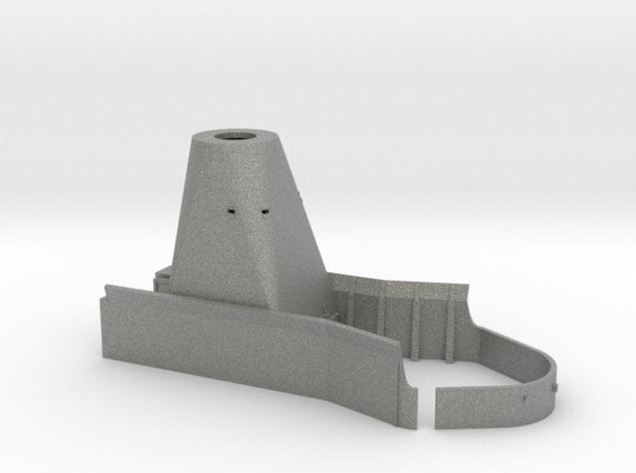 1/200 USS Iowa '84 Aft Deck 3 Rangefinder House - distefan 3d print