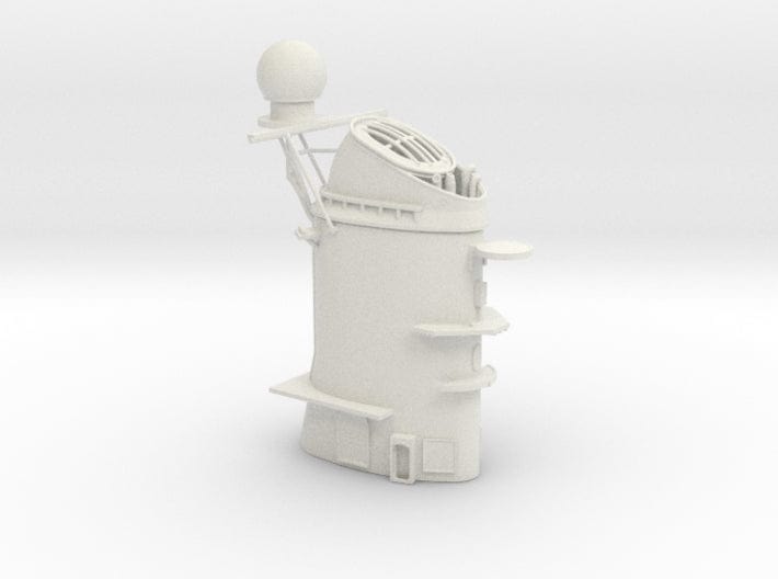 1/200 USS Iowa '84 Aft Funnel - distefan 3d print