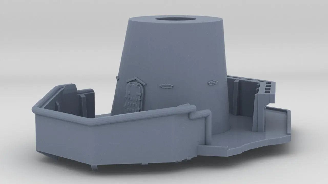 1/200 USS Iowa '84 Forward Deck 11 - distefan 3d print
