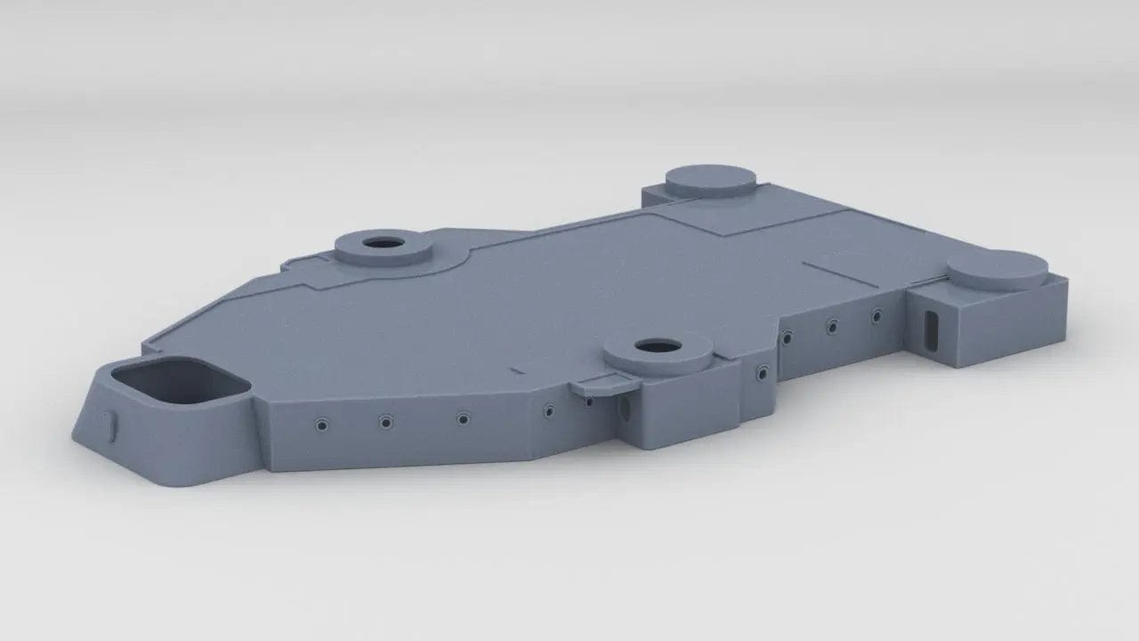 1/200 USS Iowa '84 Forward Deck 2 - distefan 3d print