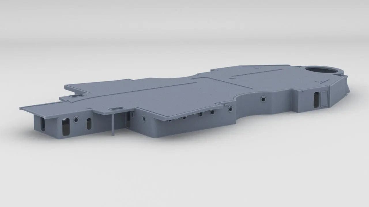 1/200 USS Iowa '84 Forward Deck 3 - distefan 3d print