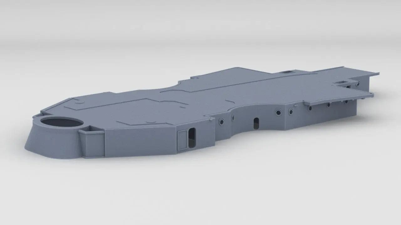 1/200 USS Iowa '84 Forward Deck 3 - distefan 3d print
