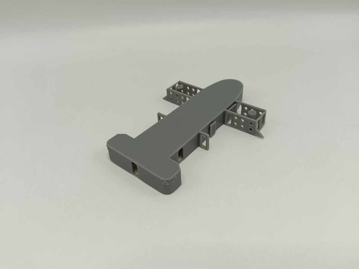 1/200 USS Iowa '84 Forward Deck 4 (Below Funnel) - distefan 3d print