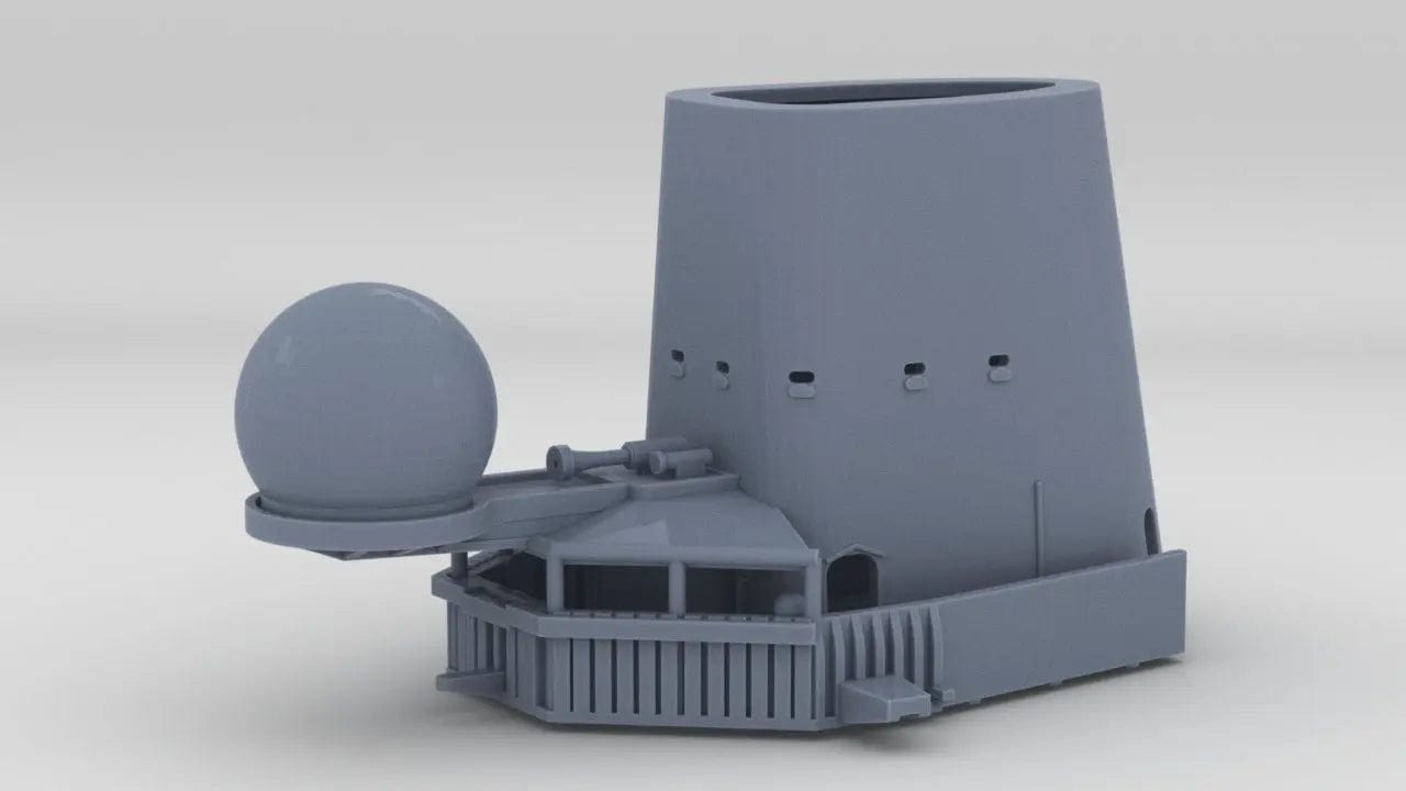 1/200 USS Iowa '84 Forward Deck 8 & 9 - distefan 3d print