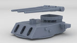 1/200 USS Iowa (BB-61) - 16 in (406 mm)/50 Cal Mk7 Turret C