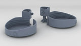 1/200 USS Iowa BB-61 40mm Quad Tub Forecastle Set
