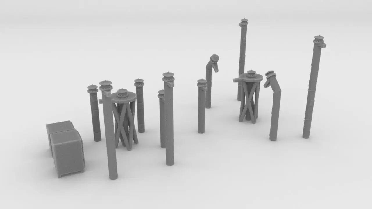 1/200 USS Iowa Structure Deck 3 Part 2 Amidships - distefan 3d print