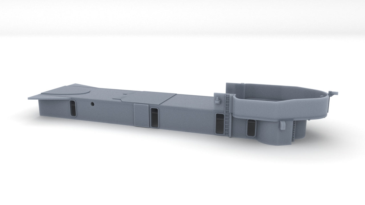1/200 USS Missouri (BB-63) Aft Deck 3 Resin3Dinteractive