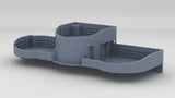 1/200 USS Missouri (BB-63) Amidships 40mm Tub Starboard