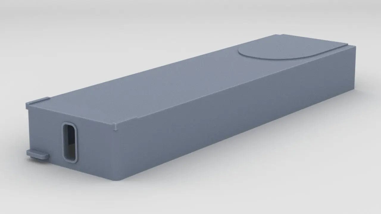 1/200 USS Missouri (BB-63) Amidships Deck 3 - distefan 3d print