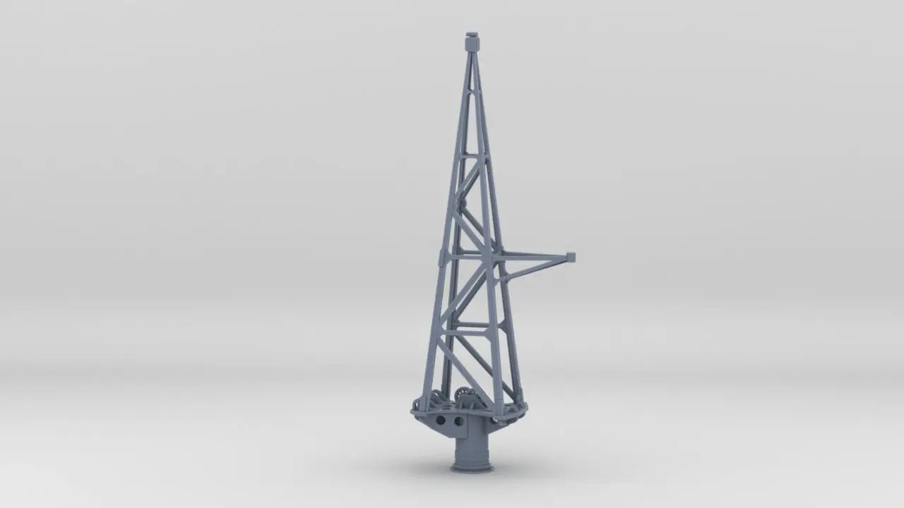 1/200 IJN Yamato Crane Tower Resin3Dinteractive
