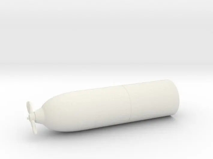 1/24 DKM G7 torpedo (21 in) front inch - distefan 3d print