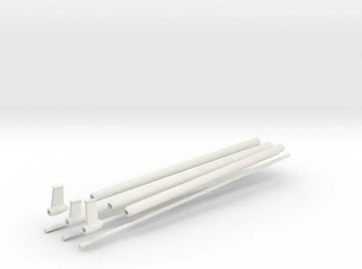 1/24 DKM Schnellboot S100 shaft set - distefan 3d print