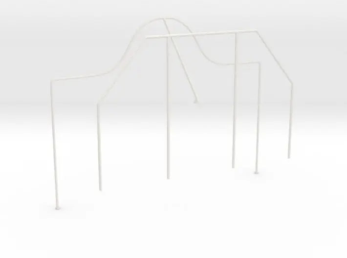1/24 DKM Schnellboot amidship railing set - distefan 3d print