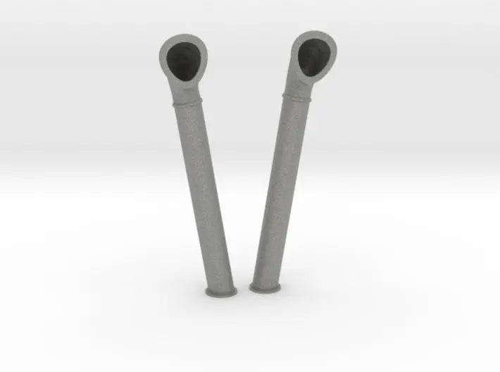 1/24 DKM Schnellboot amidship vent pipes set - distefan 3d print