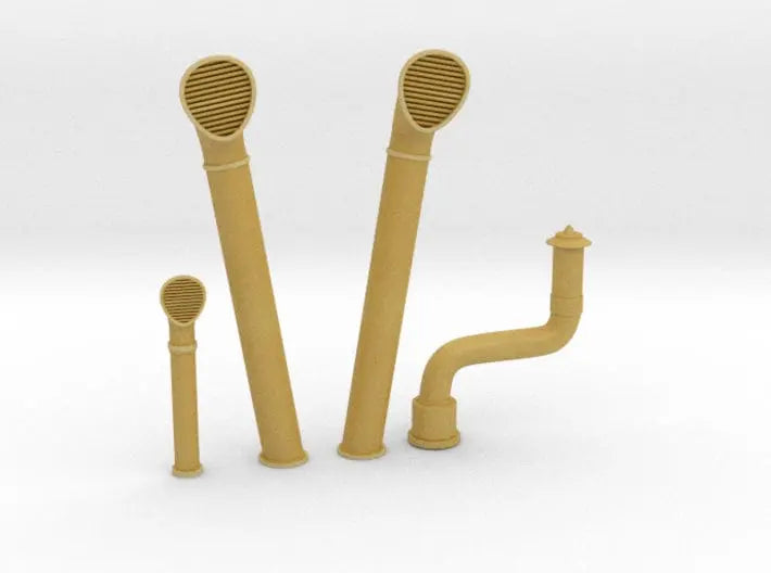 1/24 DKM Schnellboot amidship vents set - distefan 3d print
