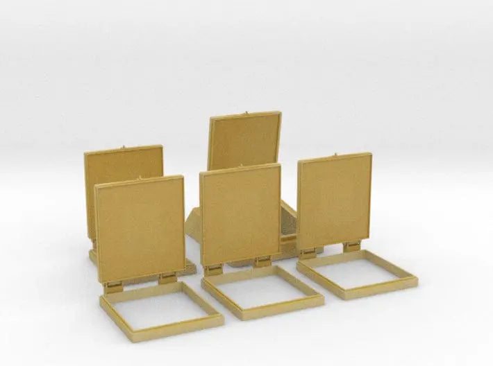 1/24 DKM Schnellboot hatches set - distefan 3d print