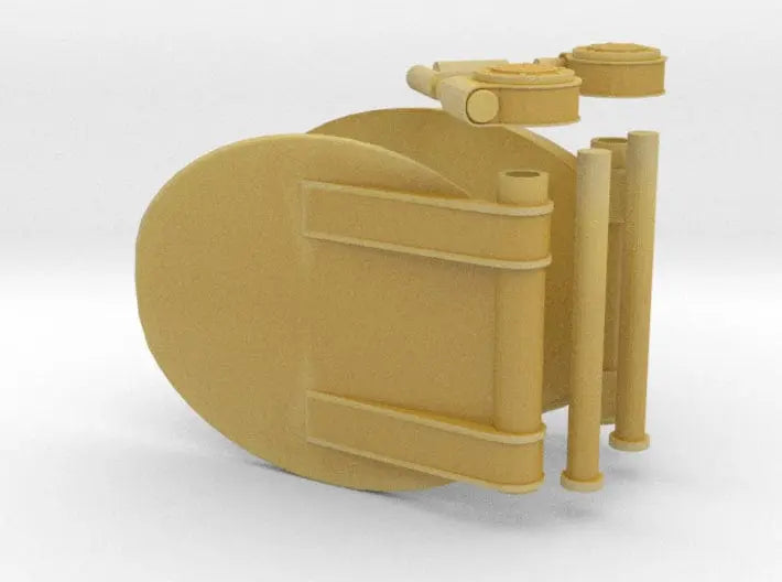 1/24 DKM Schnellboot torpedo tube door set - distefan 3d print