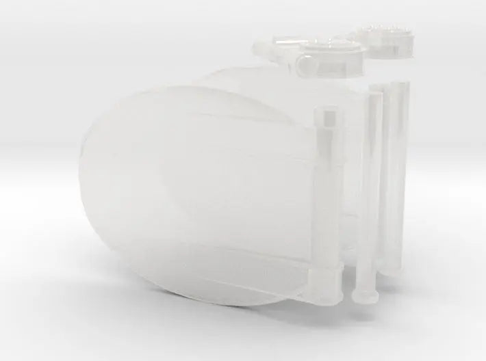 1/24 DKM Schnellboot torpedo tube door set - distefan 3d print
