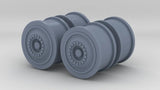 1/24 Hydra Schmidt Roadster Rim Rear Set (4pcs)