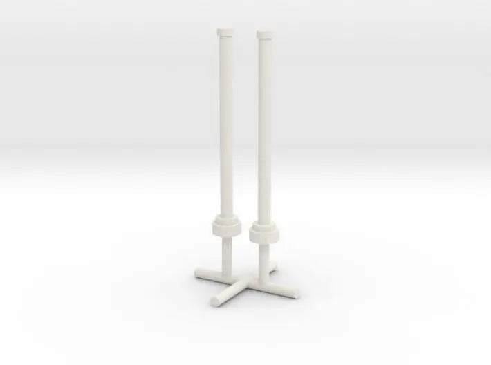 1/24 Hydra Schmidt roadster antenna set 2pcs - distefan 3d print