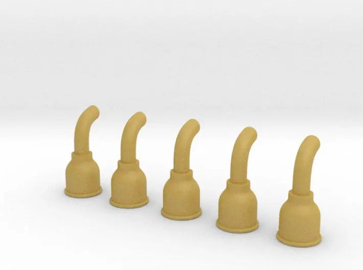 1/24 vent pipe set 5pcs - distefan 3d print