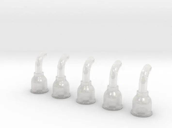 1/24 vent pipe set 5pcs - distefan 3d print