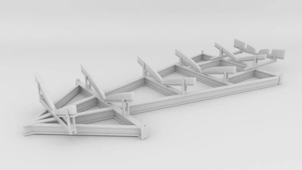 1/24 US PT Boat Cradle - distefan 3d print