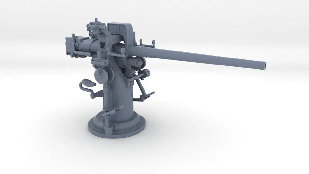 1/24 USN 3 inch 50 [7.62 Cm] Deck Gun 3dspro