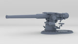 1/24 USN 4 inch 50 (10.2 cm) Sub Deck Gun v2