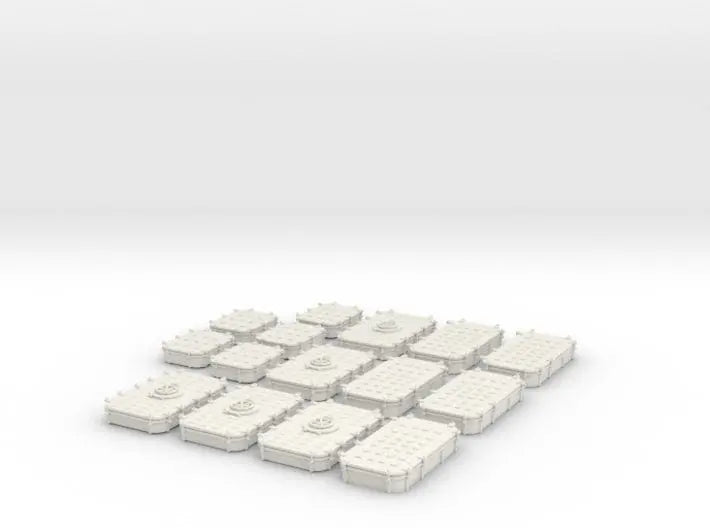 1/24 USN Deck hatches Set 3x5 - distefan 3d print